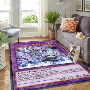 Yu-Gi-Oh Invoked Purgatrio All Over Print Rug