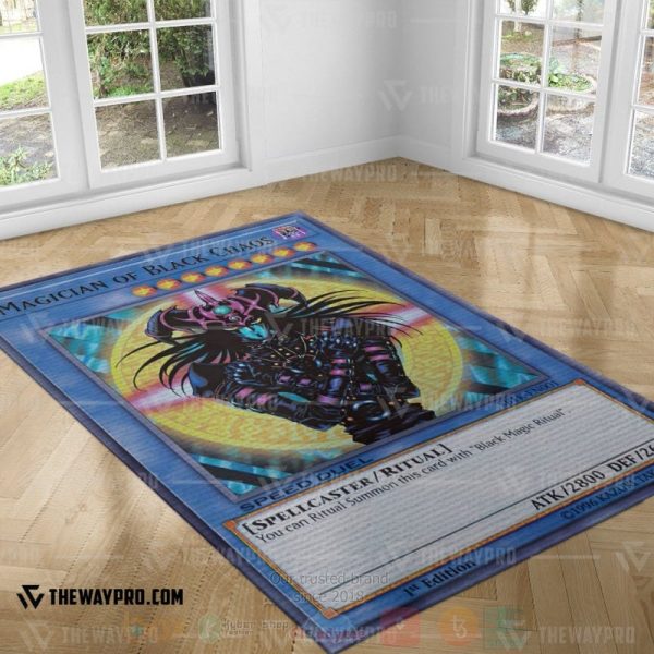 Yu-Gi-Oh Magician Of Black Chaos Rug