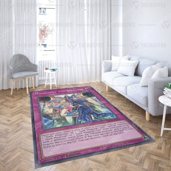 Yu-Gi-Oh Magicians’ Combination All Over Print Rug