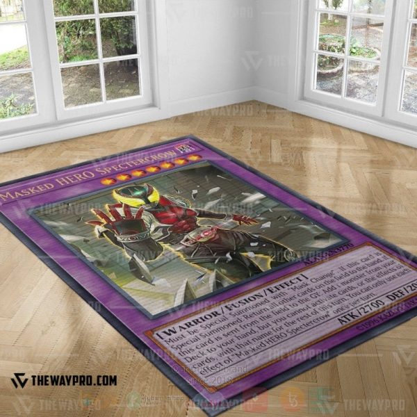 Yu-Gi-Oh Masked Hero Spectercrow Rug