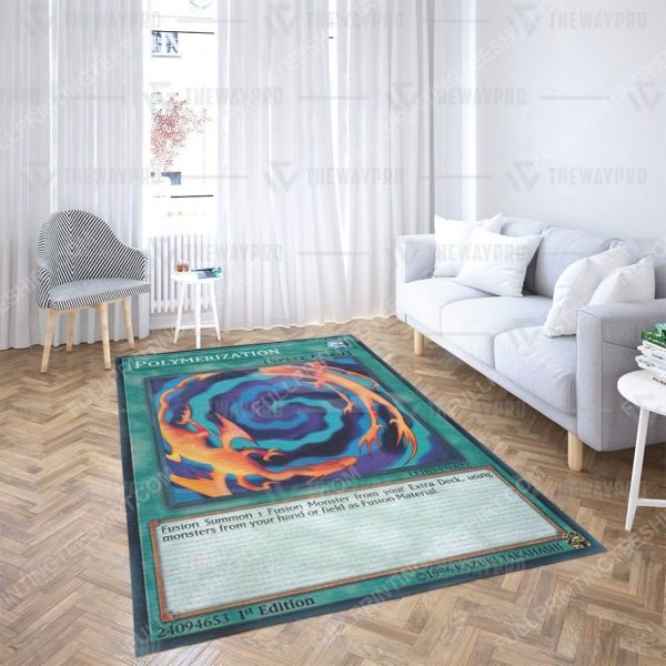 Yu-Gi-Oh Polymerization All Over Print Rug