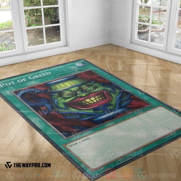 Yu-Gi-Oh Pot Of Greed Rug