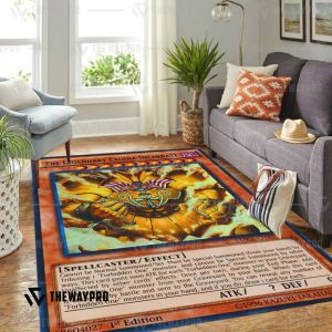 Yu Gi Oh The Legendary Toon Exodia Rug