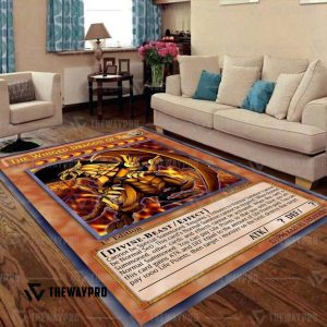 Yu Gi Oh The Winged Dragon Of Ra Rug