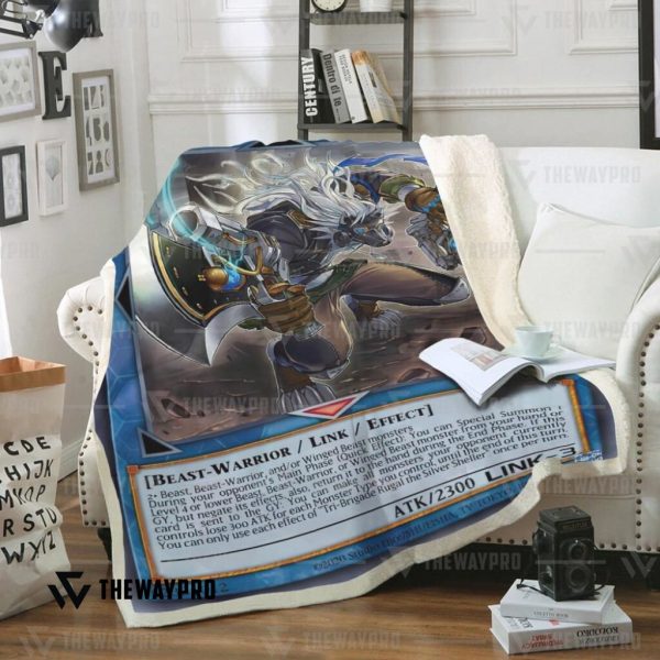 Yu Gi Oh Tri-Brigade Rugal The Silver Sheller Blanket