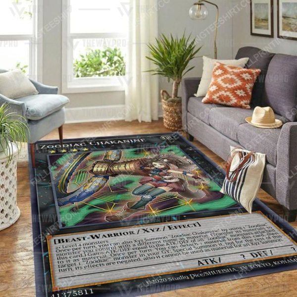 Yu-Gi-Oh Zoodiac Chakanine All Over Print Rug