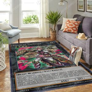 Yu-Gi-Oh Zoodiac Drident All Over Print Rug