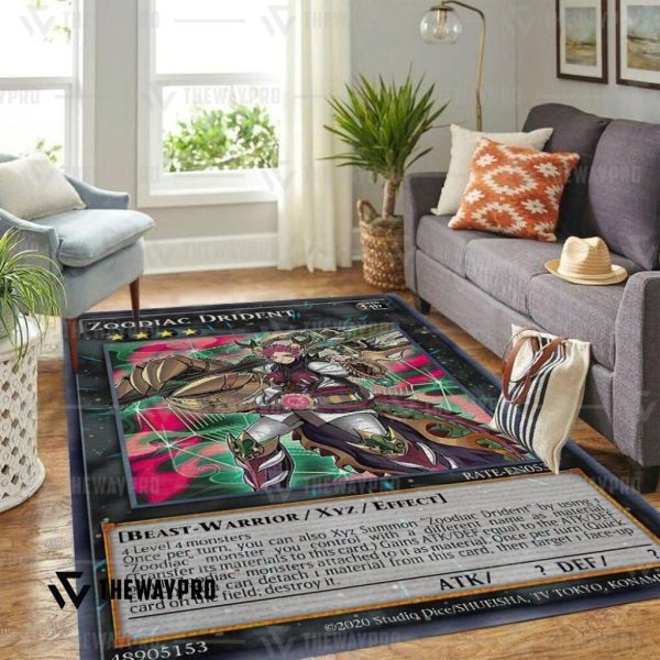 Yu Gi Oh Zoodiac Drident Rug