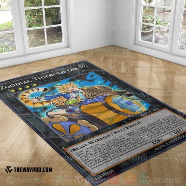 Yu-Gi-Oh Zoodiac Tigermortar Rug