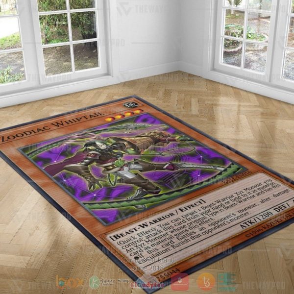 Zoodiac Whiptail Rectangle Rug